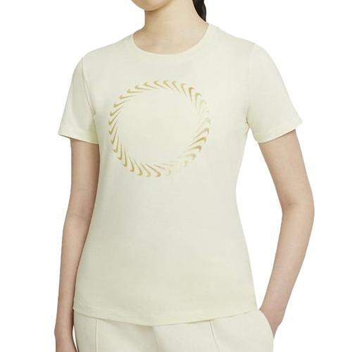 T-Shirt Jaune Femme Nike Nsw Icon Clash on Productcaster.