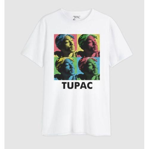 Music - Tupac Frame - T-Shirt Homme (M) on Productcaster.