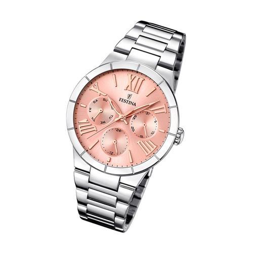 Festina Montre Femme F16716/3 Montre-Bracelet Multifonction En Acie... on Productcaster.