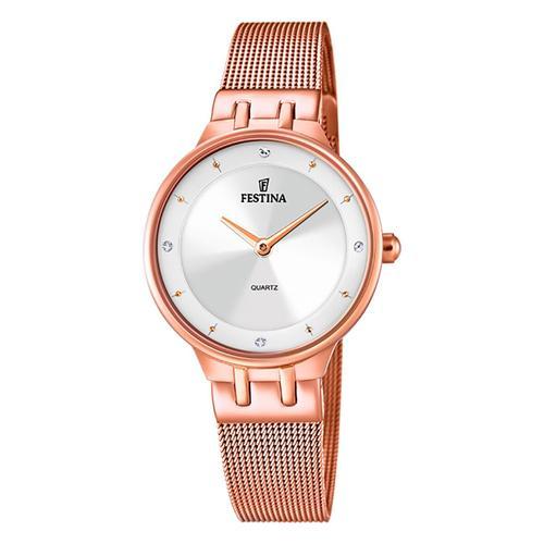 Festina Montre Femme Mademoiselle F20599/1 Montre Bracelet Acier In... on Productcaster.