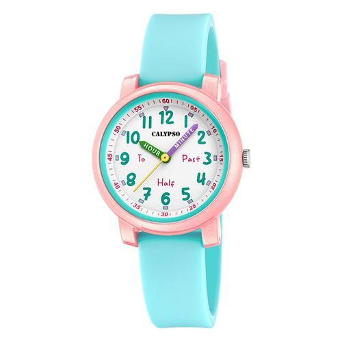 Montre Pour Enfants Calypso En Plastique Silicone Bleu Clair Montre... on Productcaster.