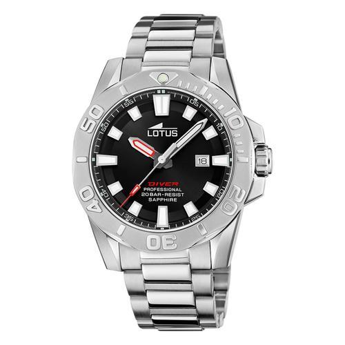 Montre Homme Lotus Acier Inoxydable Argent Montre-Bracelet Lotus Cl... on Productcaster.