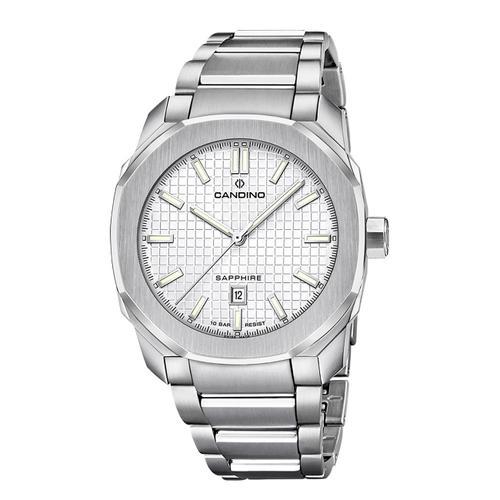 Candino Montre Pour Hommes En Acier Inoxydable Argent Candino Montr... on Productcaster.