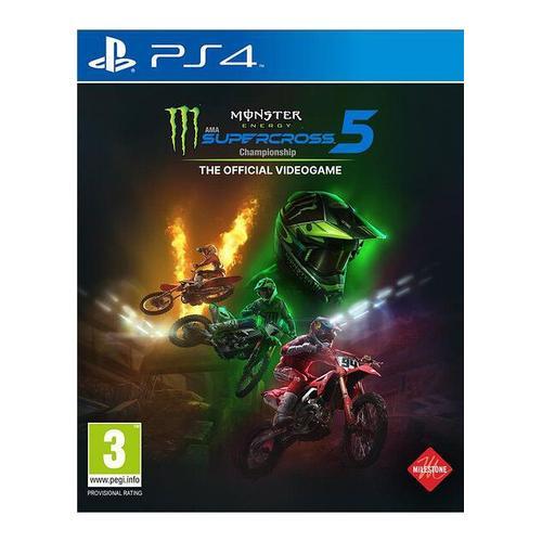 Monster Supercross Energy 5 : The Official Videogame Ps4 on Productcaster.