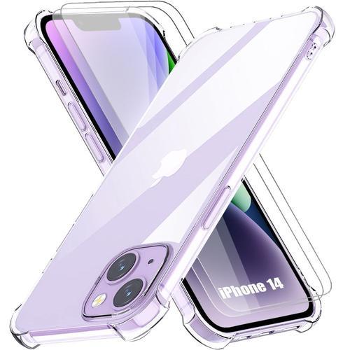 Coque Et 2 Verres Trempes Pour Iphone 14 (6,1'') Protection Tpu Ult... on Productcaster.