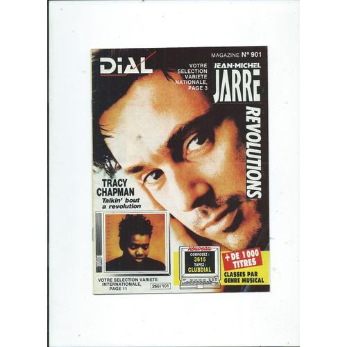 Dial Magazine 01/02/1989 Jean-Michel Jarre, Tracy Chapman, Elton Jo... on Productcaster.