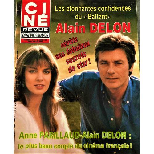 Cine Revue - N° 4 - 27/01/1983 - Alain Delon - Anne Parillaud - 198... on Productcaster.