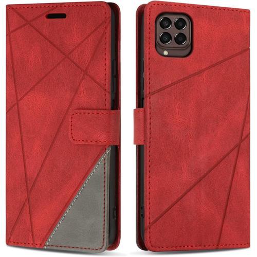 Etui Coque Pour Galaxy M33 5g, Protection Housse En Cuir Pu Portefe... on Productcaster.