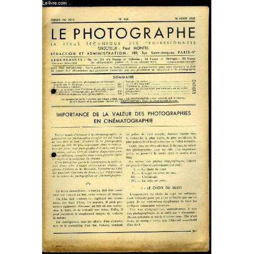 Le Photographe N° 464 - Importance De La Valeur Des Photographies E... on Productcaster.