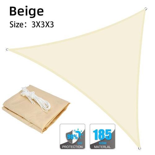 Voile D'ombrage Imperméable Pour L'extérieur,3 Côtés/Façades,Auvent... on Productcaster.