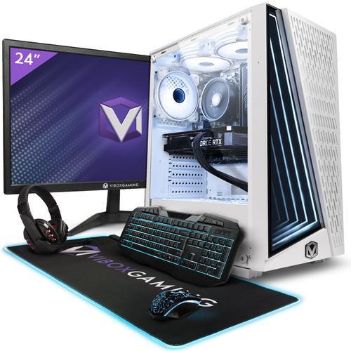 Vibox V-272 PC Gamer - 24"" Écran Pack - AMD Ryzen 5 4500 Processeu... on Productcaster.