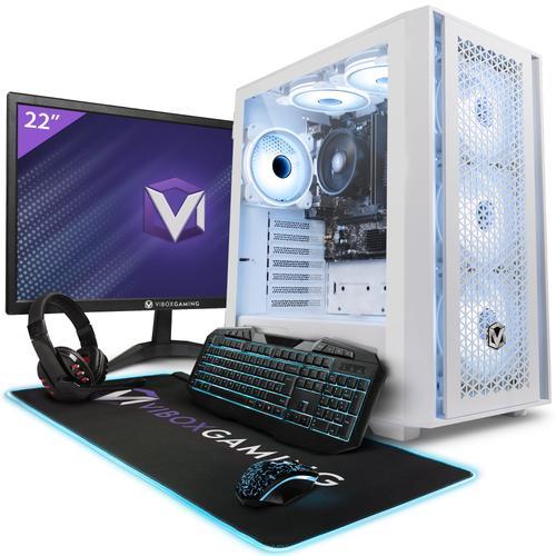 Vibox VI-110 PC Gamer - 22"" Écran Pack - AMD Ryzen 3200GE Processe... on Productcaster.