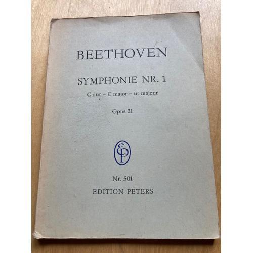 Symphonie N°1 De Ludwig Van Beethoven Op21 Partition De Poche Editi... on Productcaster.