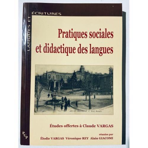 Pratique Sociales Et Didactique Des Langues on Productcaster.