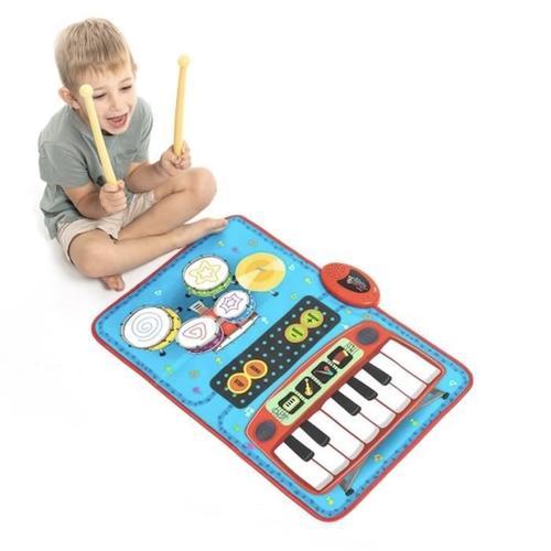 Modezvous - Tapis Musical 2 En 1 - Jeu Educatif on Productcaster.