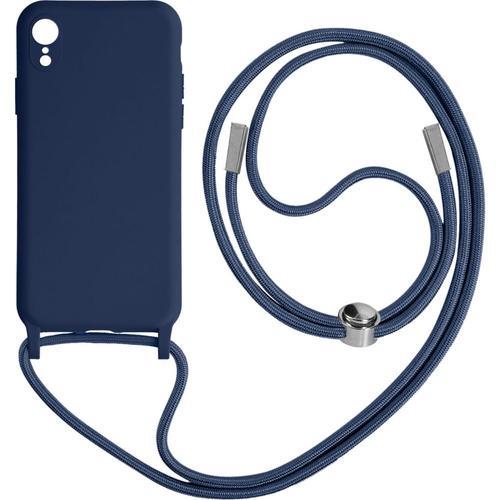 Coque Avizar Pour Iphone Xr Avec Lanière 80cm Bleu on Productcaster.