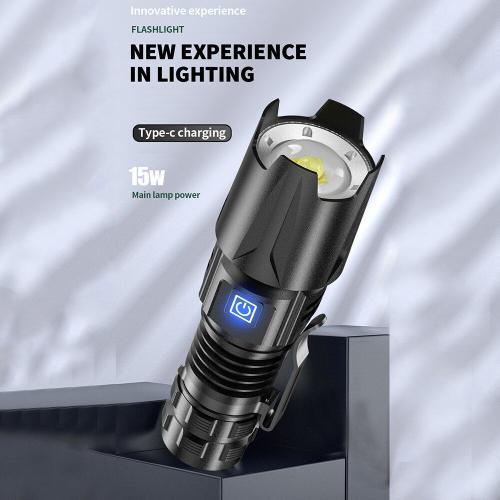 Torche Portative Led Lampe De Poche Portable Super Lumineuse Rechar... on Productcaster.