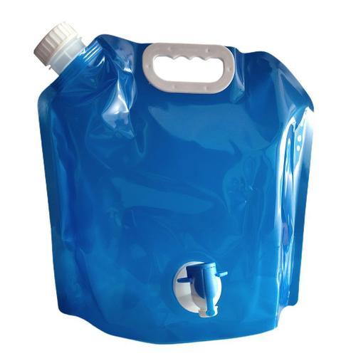 Sac À Eau Portable Pliable Avec Robinet, Pour La Maison Et L'extéri... on Productcaster.