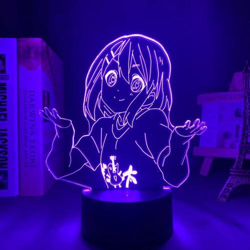 Lampe Led En Acrylique, Anime K On Yui Hirasawa, Veilleuse Décorati... on Productcaster.