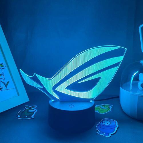 Lampe Led 3d Avec Logo De Jeu, Veilleuse, Cadeau D'anniversaire Coo... on Productcaster.