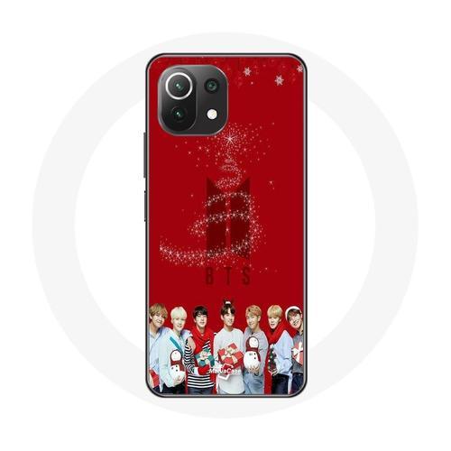 Coque Pour Xiaomi Mi 11 Lite Bts Bangtan Garçons Fond Rouge Cadeau ... on Productcaster.