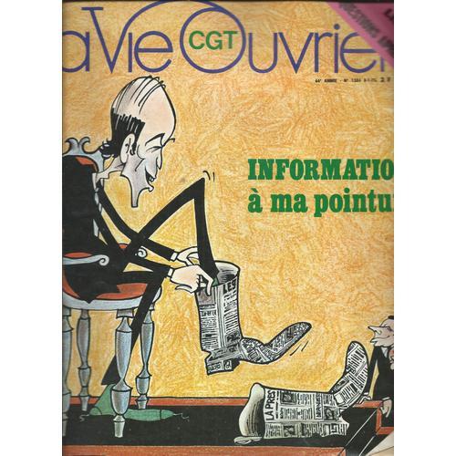 La Vie Ouvrière 08/01/1975 Liévin : Question Après Le Drame, Le San... on Productcaster.