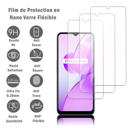 2 Films Protection D'écran En Verre Nano Fléxible Pour Realme C31 6... on Productcaster.