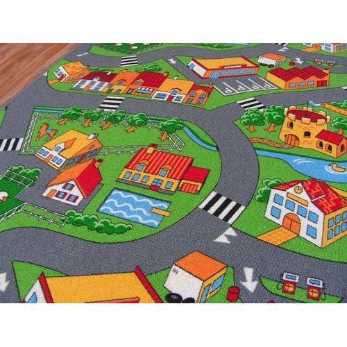 250x300 Cm Tapis Enfant Ruelles Petit Village on Productcaster.