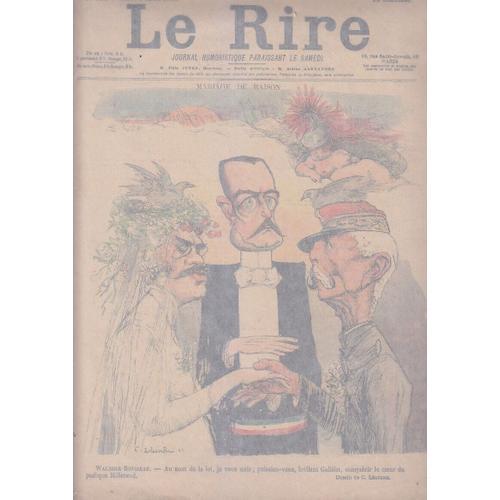 Le Rire # 244 1899 Leandre De Sta Villemot Depaquit Avelot on Productcaster.