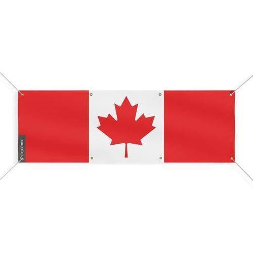 Bannière Drapeau du Canada 8 Oeillets 40x120 cm on Productcaster.