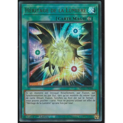 Carte Yu-Gi-Oh - Heritage De La Lumiere - Mp22-Fr186 - Ultra-Rare - on Productcaster.