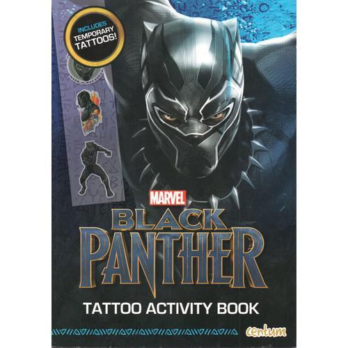 Marvel - Black Panther - Tattoo Activity Book - Centum - Tatouages ... on Productcaster.