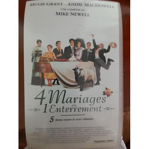 K7 Video 4 Mariages Et 1 Enterrement on Productcaster.