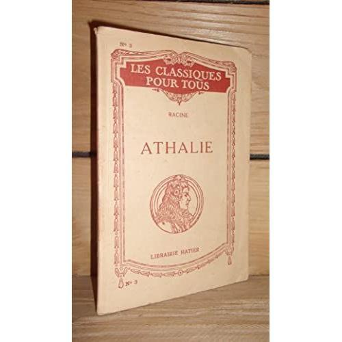 Athalie : Tagédie Tirée De L'ecriture Sainte on Productcaster.