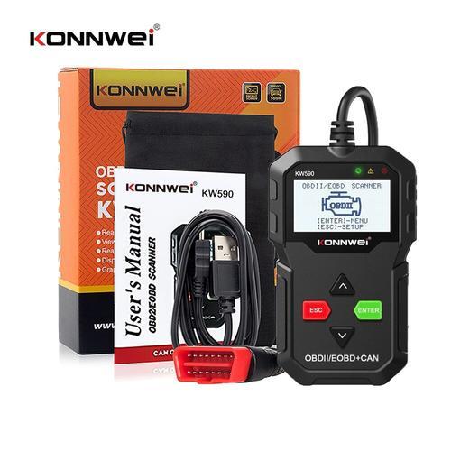 Kw590 Outil De Diagnostic Automatique De Voiture, Lecteur De Code, ... on Productcaster.