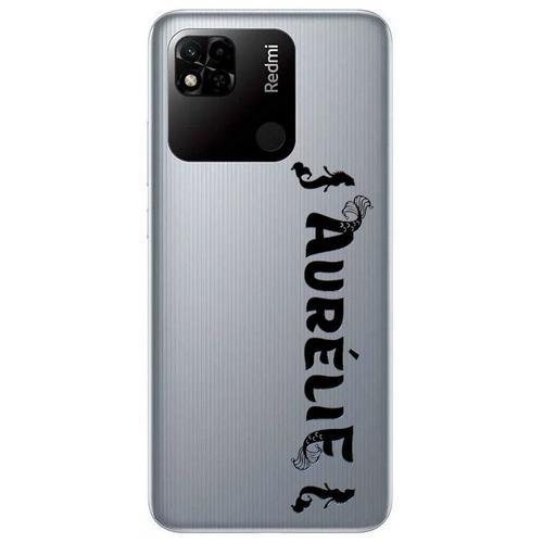 Coque Redmi 10a Prenom Police 22 Noir Et Sirene on Productcaster.