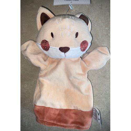 Doudou Marionnette Renard Bébé Douceur Jouet Bébé Peluche Naissance on Productcaster.