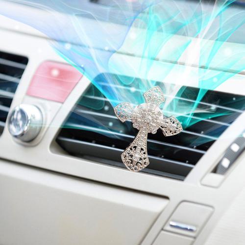 Clip D'aromathérapie En Croix Pour Voiture, Tapis En Caoutchouc, 1m... on Productcaster.