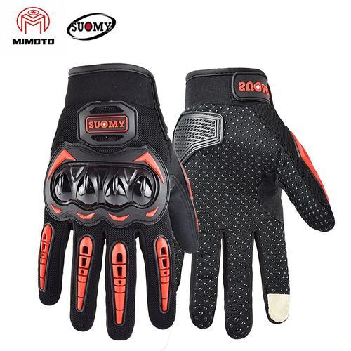 Couleur Rouge Gants Taille Xxl Gants De Moto Pour Hommes, Pour L'ét... on Productcaster.