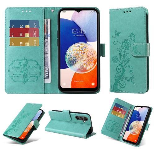 Flip Étui Pour Samsung Galaxy A14 4g/5g Flip Cuir Fentes À Cartes F... on Productcaster.