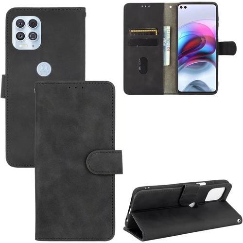 Compatible Avec Coque Moto Edge S, Portefeuille Etui Cuir Magnétiqu... on Productcaster.