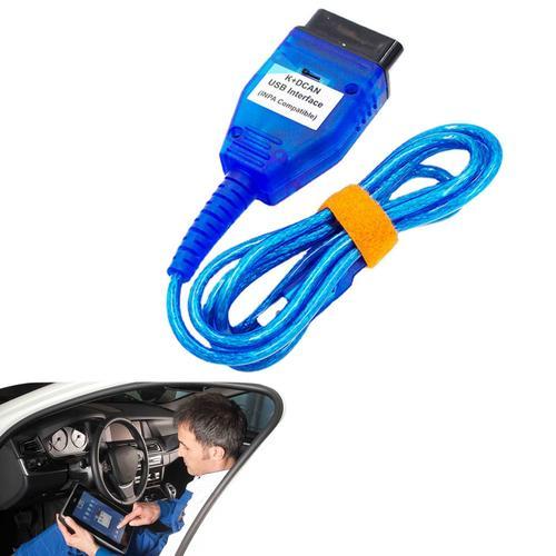 câble de Diagnostic de voiture, bleu, ForKDCAN, USB FT232 avec inte... on Productcaster.