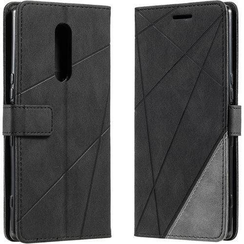 Coque Pour Sony Xperia 1, Rabat Portefeuille De Protection Cuir Pu ... on Productcaster.