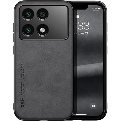 Coque Pour Xiaomi Poco X6 Pro, Cuir Pu De Haute Qualite Doux Pour L... on Productcaster.