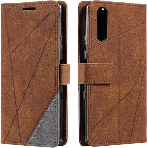 Coque Pour Sony Xperia 10 Iii, Rabat Portefeuille De Protection Cui... on Productcaster.