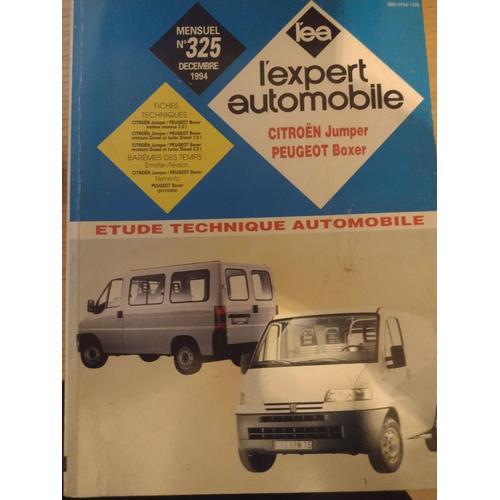 L'expert Automobile N°325 Citroen Jumper Peugeot Boxer Decembre 1994 on Productcaster.