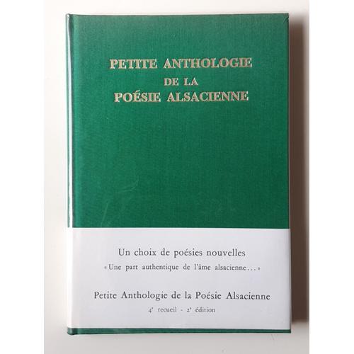 Petite Anthologie De La Poesie Alsacienne Iv on Productcaster.