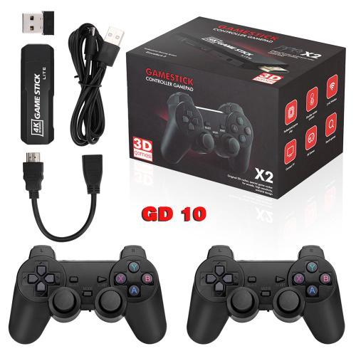 128g Gd10 - Manette Sans Fil Pour Console De Jeu Vidéo,40000 + Jeux... on Productcaster.