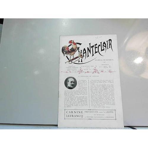 Chanteclair, Journal Illustré N°160 Janvier 1922 (1) on Productcaster.