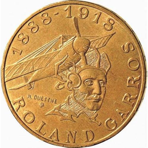 10 Francs 1988 Rolland Garros on Productcaster.